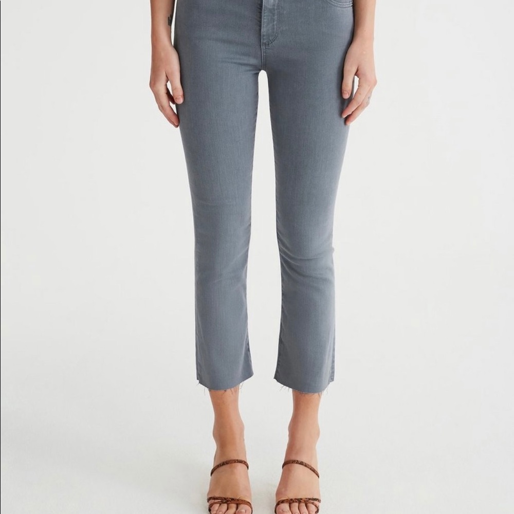 AG Adriano Goldschmied Jeans Jodi Crop - Sulfur Fog!